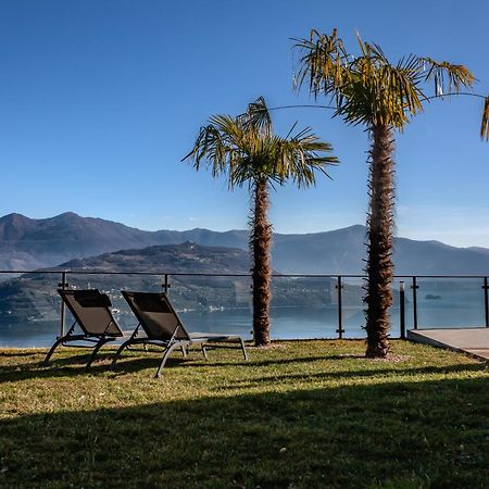 Mia Isola With Lake View, Garden And Swimming Pool Parzanica ภายนอก รูปภาพ