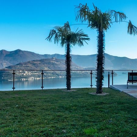 Mia Isola With Lake View, Garden And Swimming Pool Parzanica ภายนอก รูปภาพ