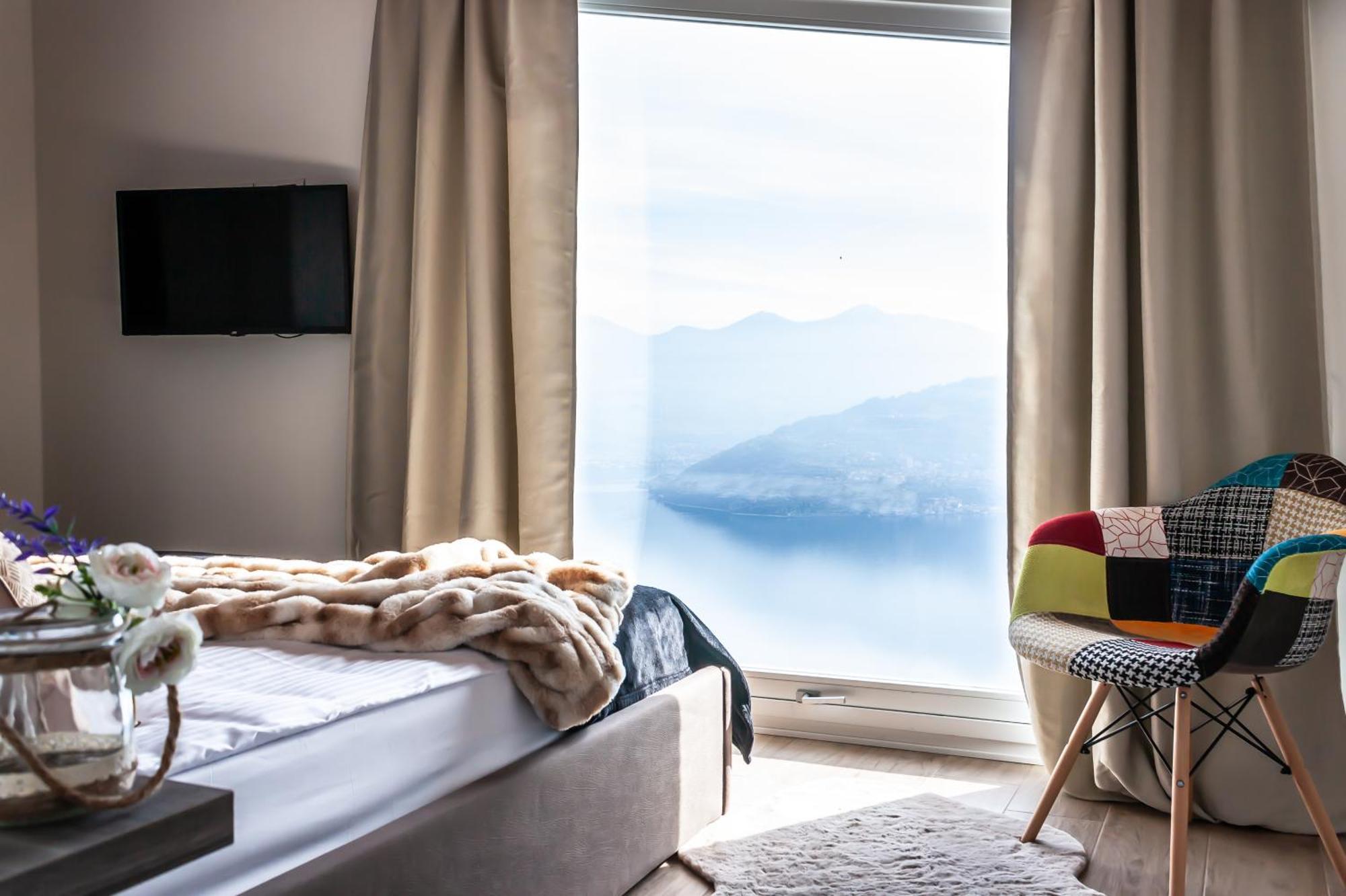 Mia Isola With Lake View, Garden And Swimming Pool Parzanica ภายนอก รูปภาพ