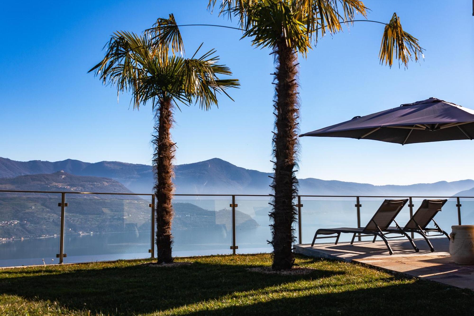 Mia Isola With Lake View, Garden And Swimming Pool Parzanica ภายนอก รูปภาพ